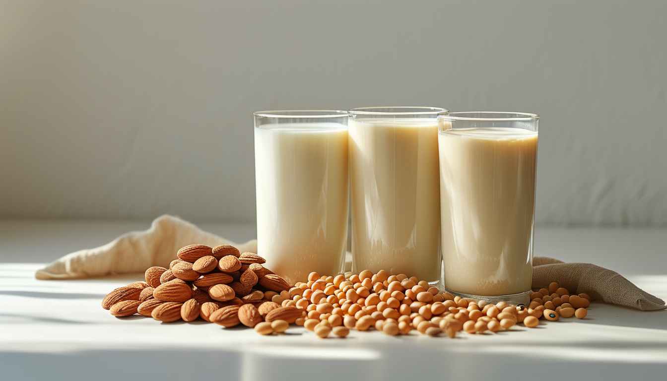 Sữa bò vs sữa đậu nành vs sữa hạnh nhân: Lựa chọn tối ưu cho người tập gym