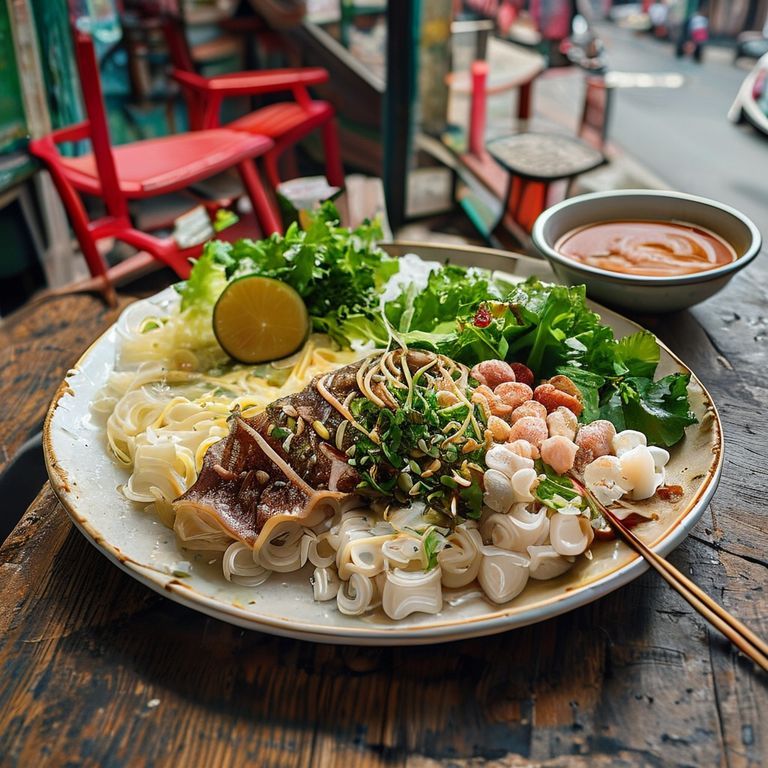 Bánh hỏi lòng heo